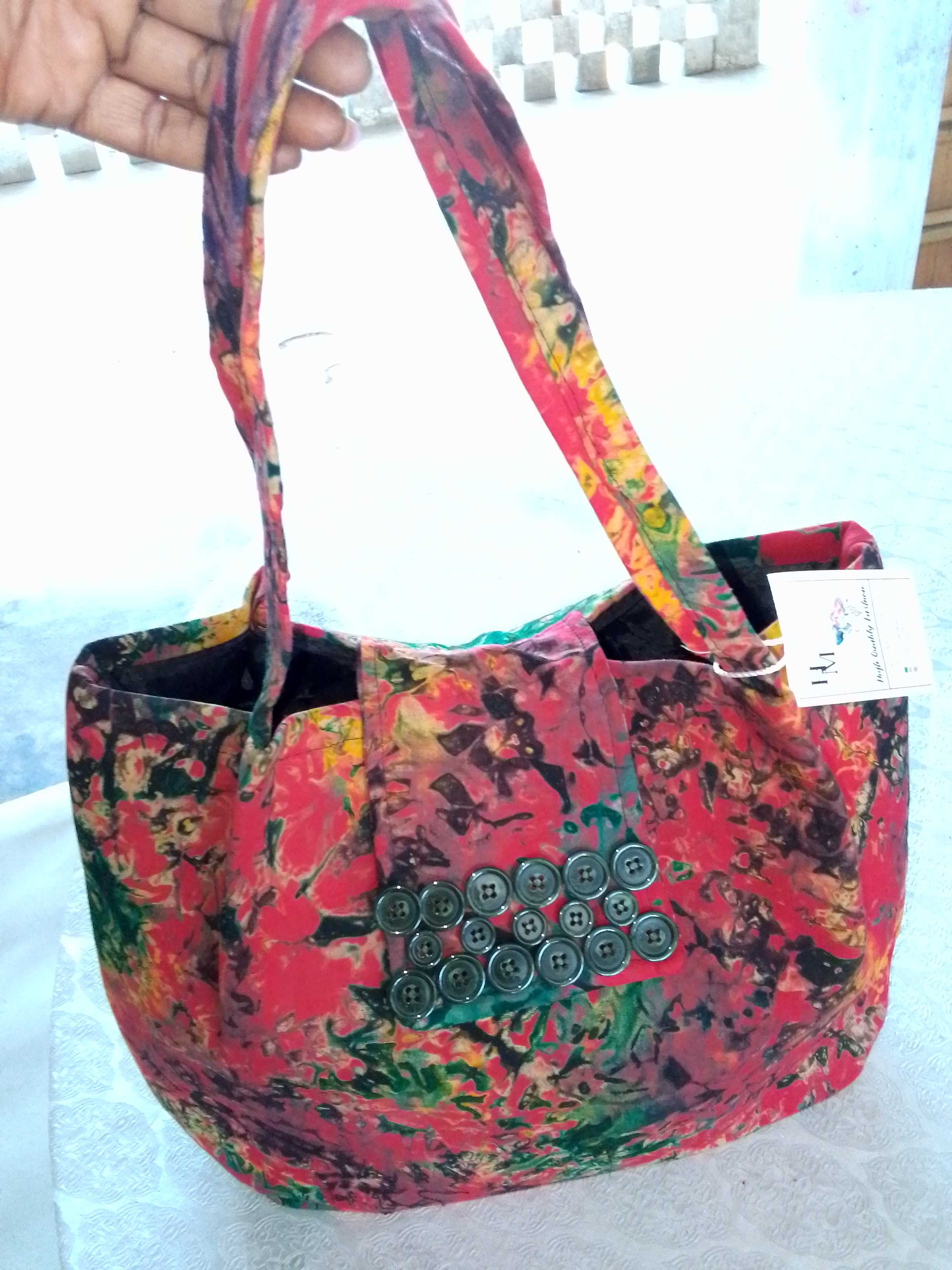 African Atire handbag